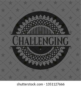 Challenging dark emblem