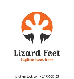Chameleon Animal Vector Logo Design