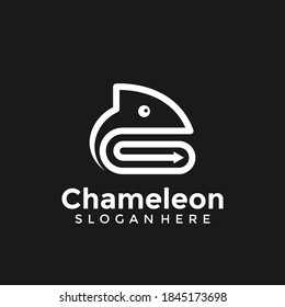 Chameleon Arrow Creative Logo Design Element Vektorgrafik