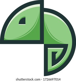 CHAMELEON Fully Editable: As it is created from 100% Vector shapes, you can change everything: shapes, colors etc. You can resize with no loss of quality.