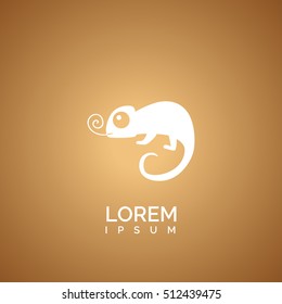 chameleon icon design