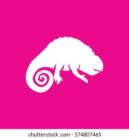 chameleon icon illustration isolated vector sign symbol