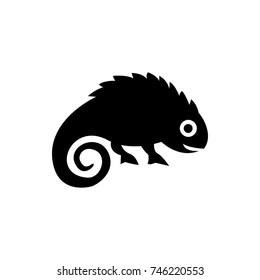 chameleon icon illustration isolated vector sign symbol