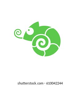 Chameleon icon. Vector illustration EPS