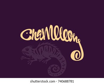 Chameleon Lettering