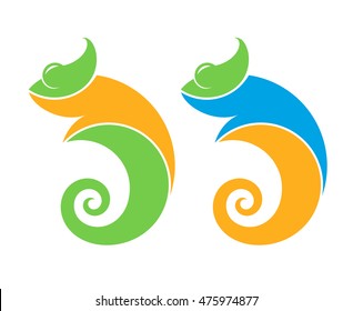 Chameleon. Logo