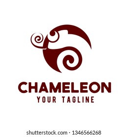 Chameleon logo design concept