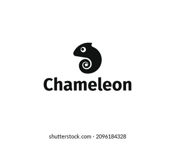 Chameleon Logo Design. Logo-Vorlage