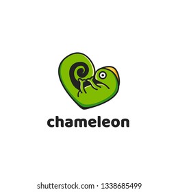 Chameleon Logo Icon Design