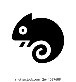 Logo Chameleon. Design de ícones. Elementos do modelo