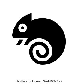 Logo Chameleon. Design de ícones. Elementos do modelo