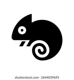 Logo Chameleon. Design de ícones. Elementos do modelo