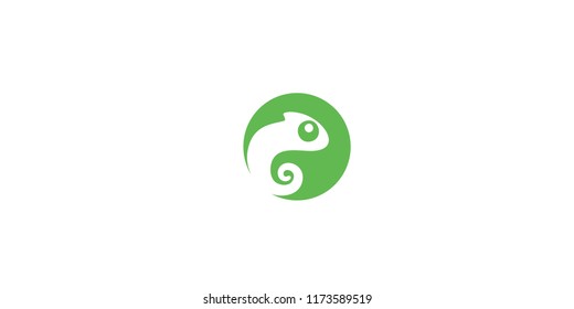 chameleon logo icon designs