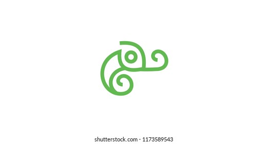 chameleon logo icon designs