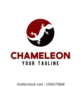 Chameleon logo icon designs