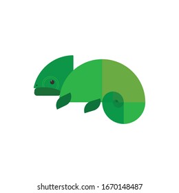 Icono de logotipo de Chameleon Plantilla de diseño vector