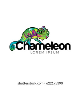 Chameleon Logo Symbol Icon