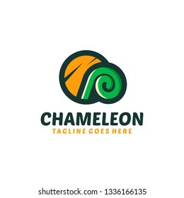 Chameleon Logo Symbol Icon Template