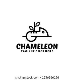 Chameleon Logo Symbol Icon Template