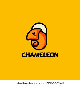 Chameleon Logo Symbol Icon Template
