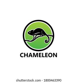 Chameleon Logo Template Design Vector