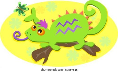 Chameleon on a Branch