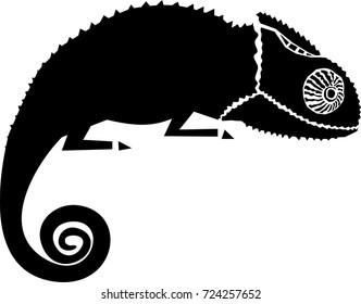 Chameleon vector illustration