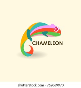 chameleon vector logo
