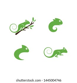 Chamelon logo vector illustration template