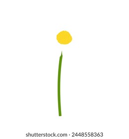 Chamomile flower. Beautiful flower for making summer and spring designs. Vector illustration.