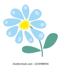 Chamomile. Flores. Dibujo de vectores. Ilustración. Jardín y huerto