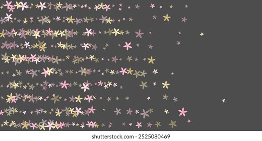 Chamomile minimal flowers vector design. Cute field floral elements scattered. Mother's Day background. Flat flowers Chamomile simplistic bloom. Summer daisies.