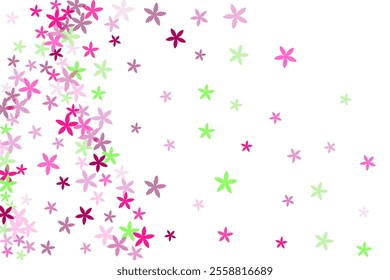 Chamomile rustic flowers vector illustration. Lovely garden blossom shapes isolated. Hinamatsuri Girl's Day backdrop. Elegant flowers Chamomile primitive bloom. Summer daisies.