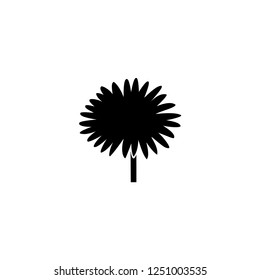 chamomile vector icon. chamomile sign on white background. chamomile icon for web and app