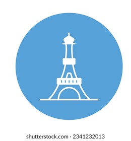 Champ de mars Vector Icon which can easily modify

