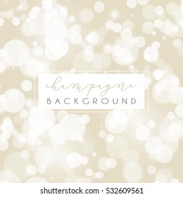 Champagne Background, Sweet Bubbles