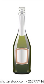 champagne bottle