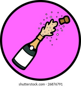 Champagne Bottle