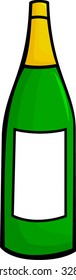 champagne bottle