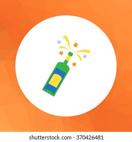 Champagne bottle