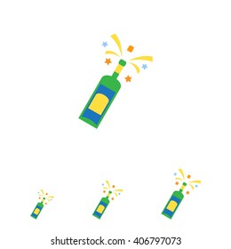 Champagne bottle