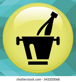 Champagne bottle