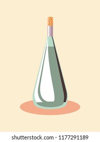 champagne bottle design