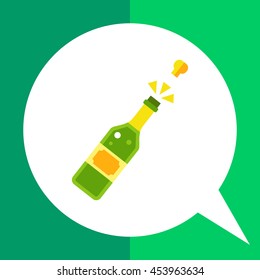 Champagne Bottle Icon