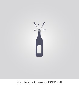 champagne bottle icon
