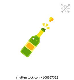 Champagne Bottle Icon