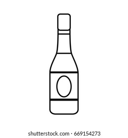 champagne bottle icon