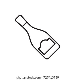 champagne bottle icon