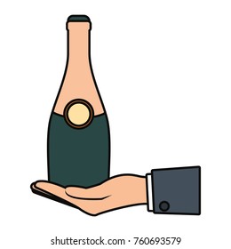 champagne bottle icon