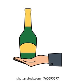 champagne bottle icon